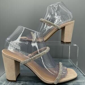 madden girl Tilly Women’s Dress Sandals Beige Size 7.5